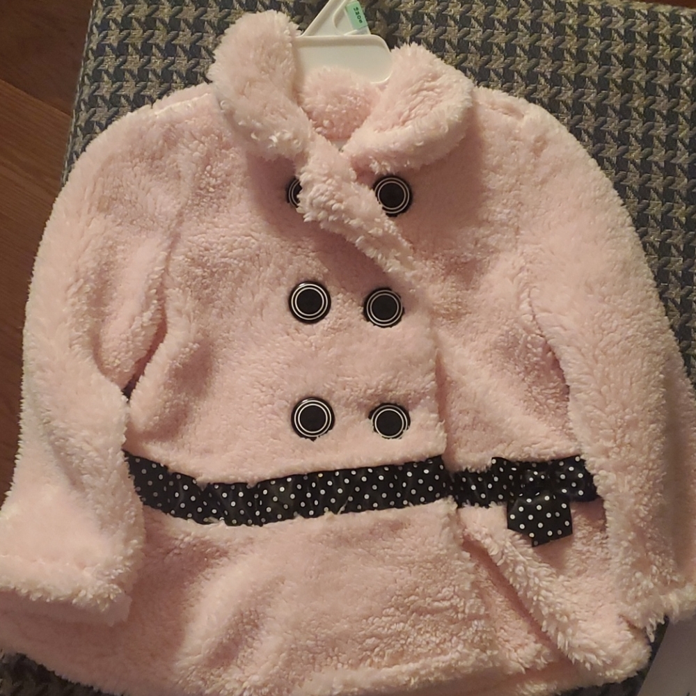 Pink and blue jacket